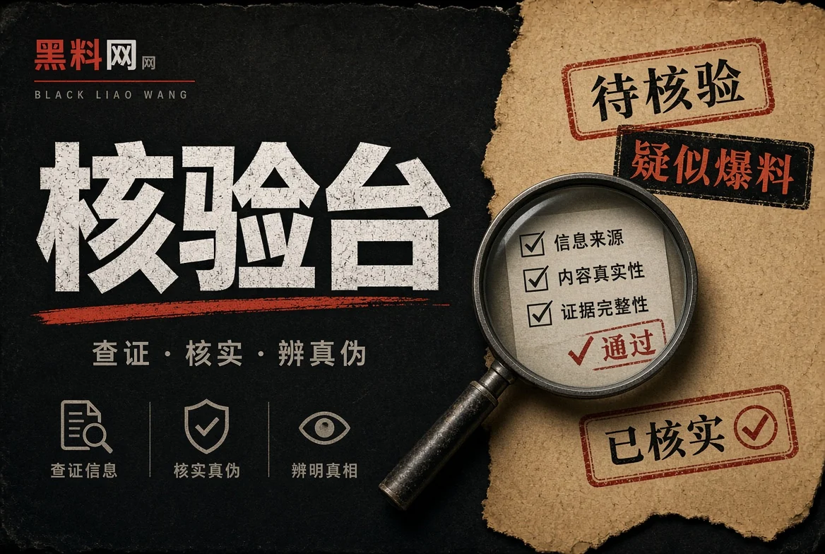 信息查证栏目图